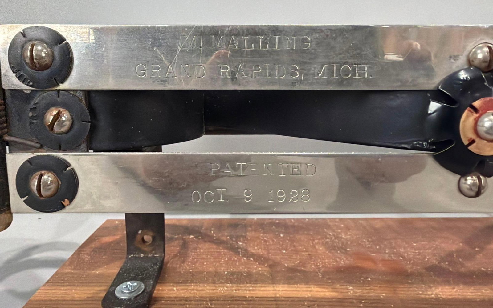 Salesman Sample Spring Loaded Front Bumper by Malling - 2