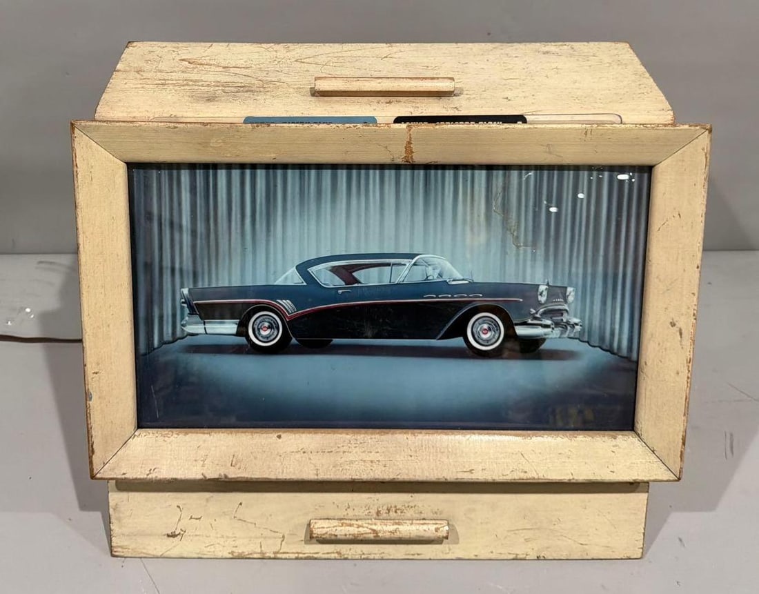 1957 General Motors Lighted Dealership Car Builder Display (1 of 6)