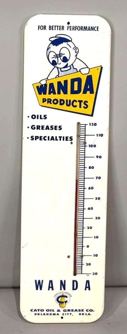 Wanda Products w/Logo Metal Thermometer (TAC) (1 of 4)