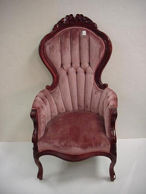 Kimball Furniture Co Rose Carved Chair Sep 03 2006 Phoebus Auction Gallery In Va Kimball Furniture Co Rose Carved Chair, Kimball Antique Furniture