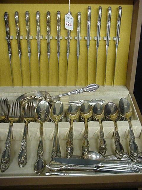 victorian rose silverware