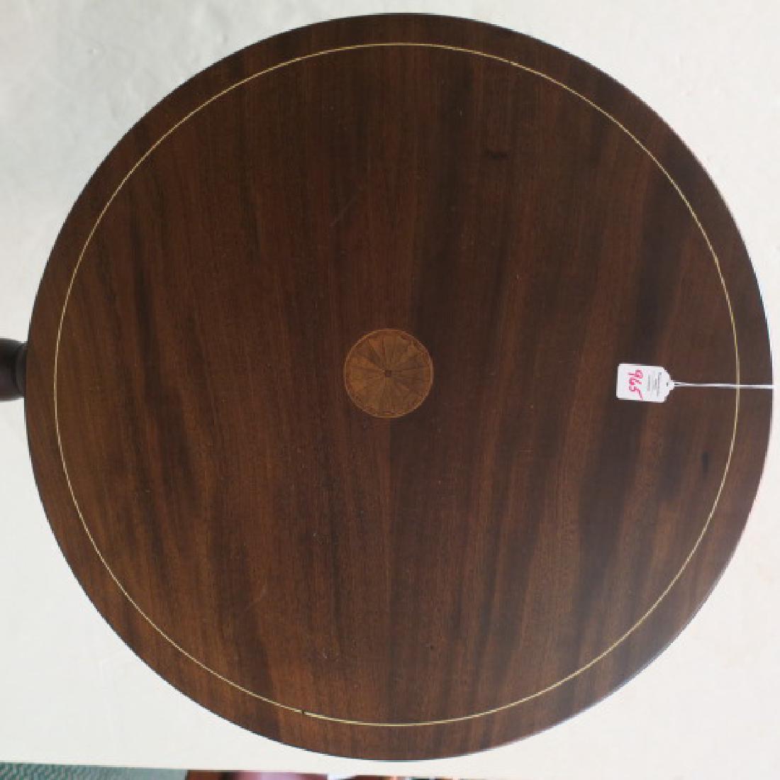 Small Round Tilt Top Table CA 1900: (1 of 3)