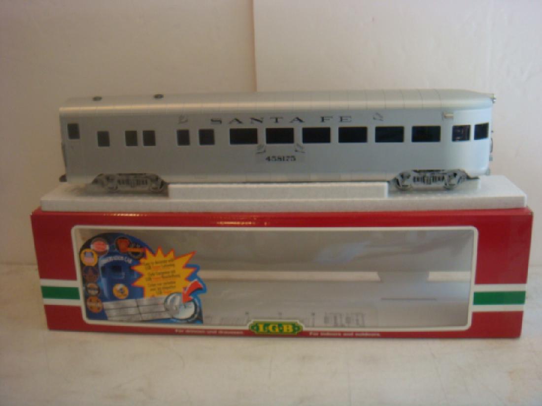 LGB 30590, SANTA FE OBSERVATION PASSENFER CAR: (1 of 6)