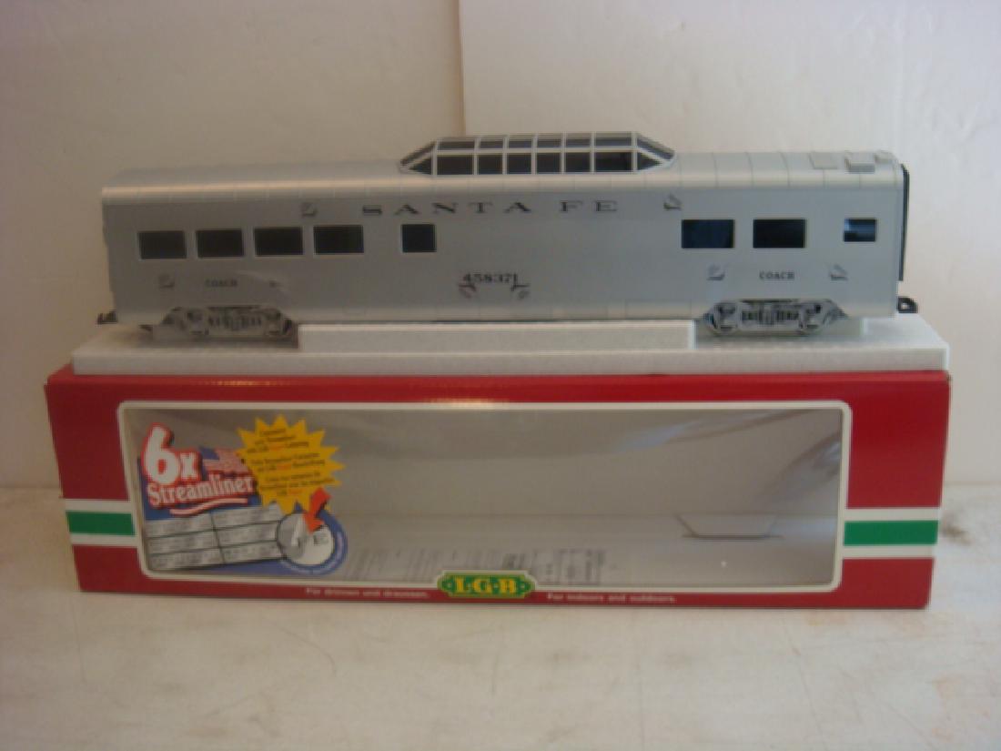 LGB 30580, SANTA FE VISTA DOME PASSENGER CAR: (1 of 6)