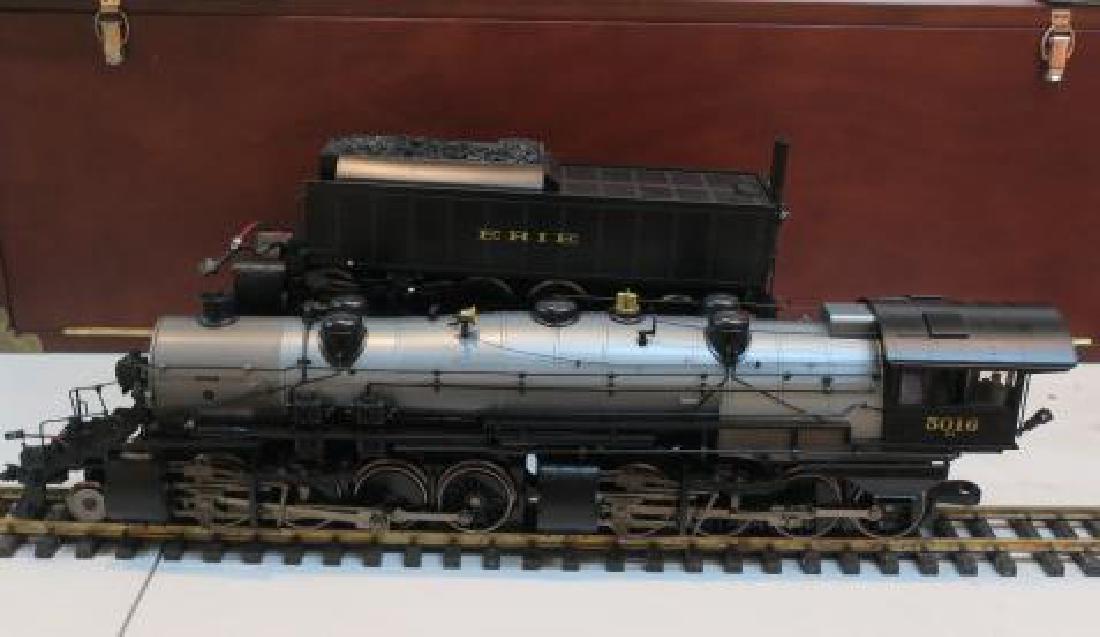 RAIL KING M70-3022-1, 4-8-8-8-4 TRIPLEX STEAM ENGINE:: RAIL KING M70-3022-1, 4-8-8-8-4 TRIPLEX STEAM ENGINE: G Scale, 1:32 Scale, ERIE #5016 with POWERED TENDER. Highly detailed Model With Proto Sound 2.0 and Proto Control Couplers, Lights, Whistle & Smok