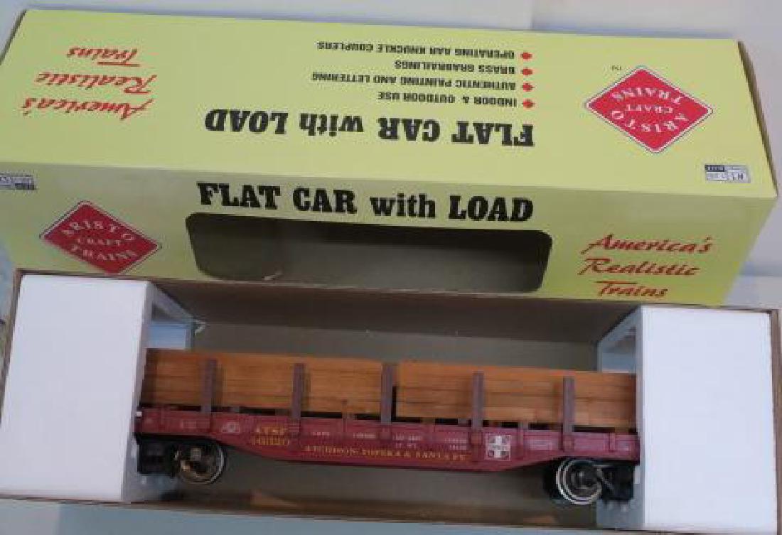 ARISTOCRAFT ART 46320, AT/SF FLAT CAR WITH LOAD: (1 of 3)