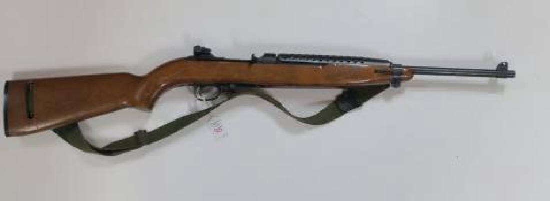 UNITED STATE CARBINE, Caliber .30, M1, Semi-Automatic:: UNITED STATE CARBINE, Caliber .30, M1, Semi-Automatic: SN 50109, Blue, 18" Barrel, 35.6" overall, 5.3 lbs. This Manufactured by LAINFIELD, MACHINE, DUNELLEN N.J. as a Reproduction in 1967. With Pierce
