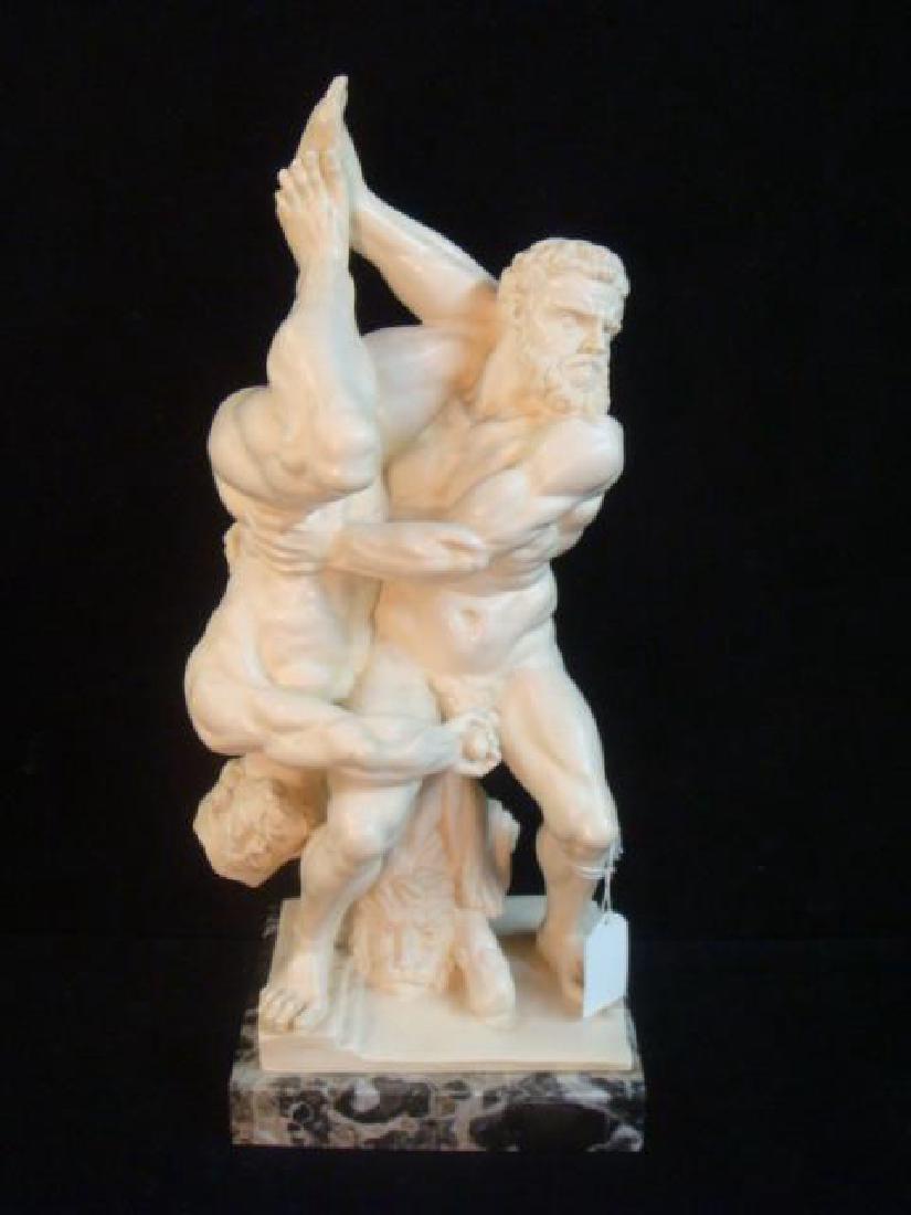 HURCULES AND DIOMEDES of Thrace, Greco Wrestling:: HURCULES AND DIOMEDES of Thrace, Greco Wrestling: Cosimo I de Medici Commissioned the Original by Vincnezo de' Rossi Currently in the Salone dei Cinquecento, Florence. Although Seemingly Unlikely Herc