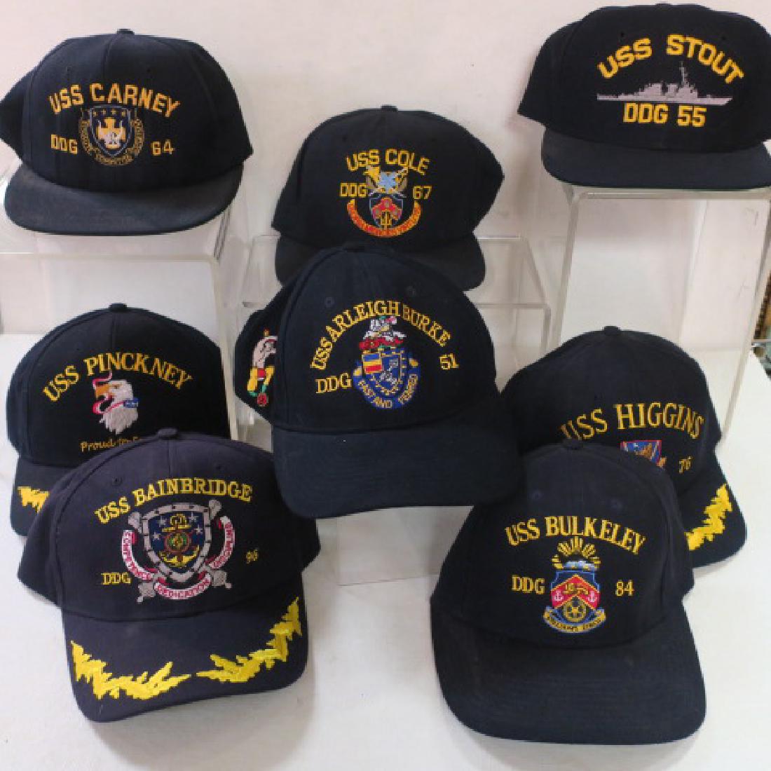 navy ball caps
