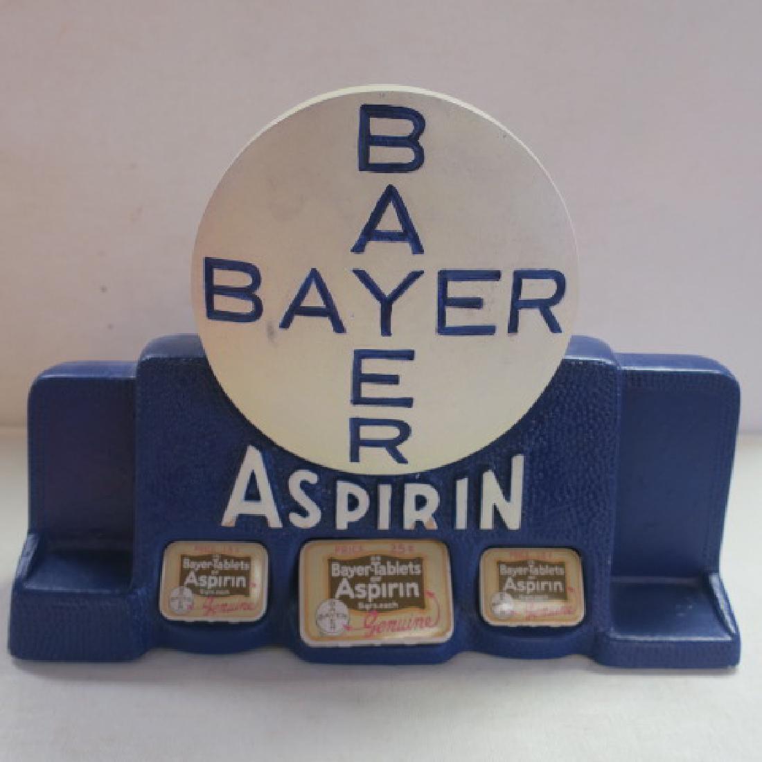 BAYER ASPIRIN Tablets Tin Counter Display: (1 of 3)