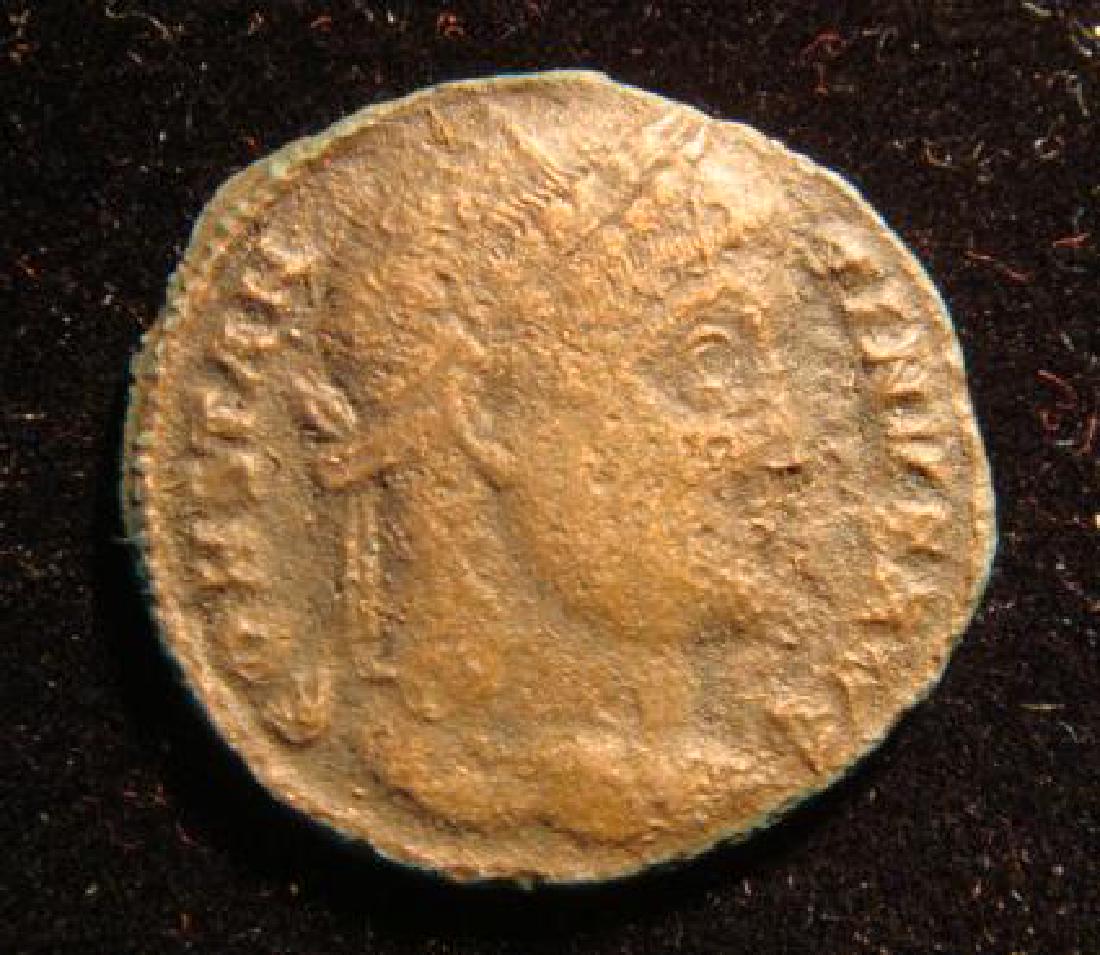 Roman Coin REDUCED FOLLIS, CONSTANTINE I, AD 307-337: (1 of 3)