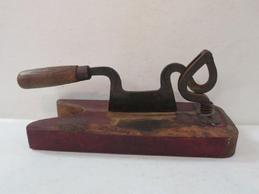 Antique Tabaco Cutter: (1 of 3)