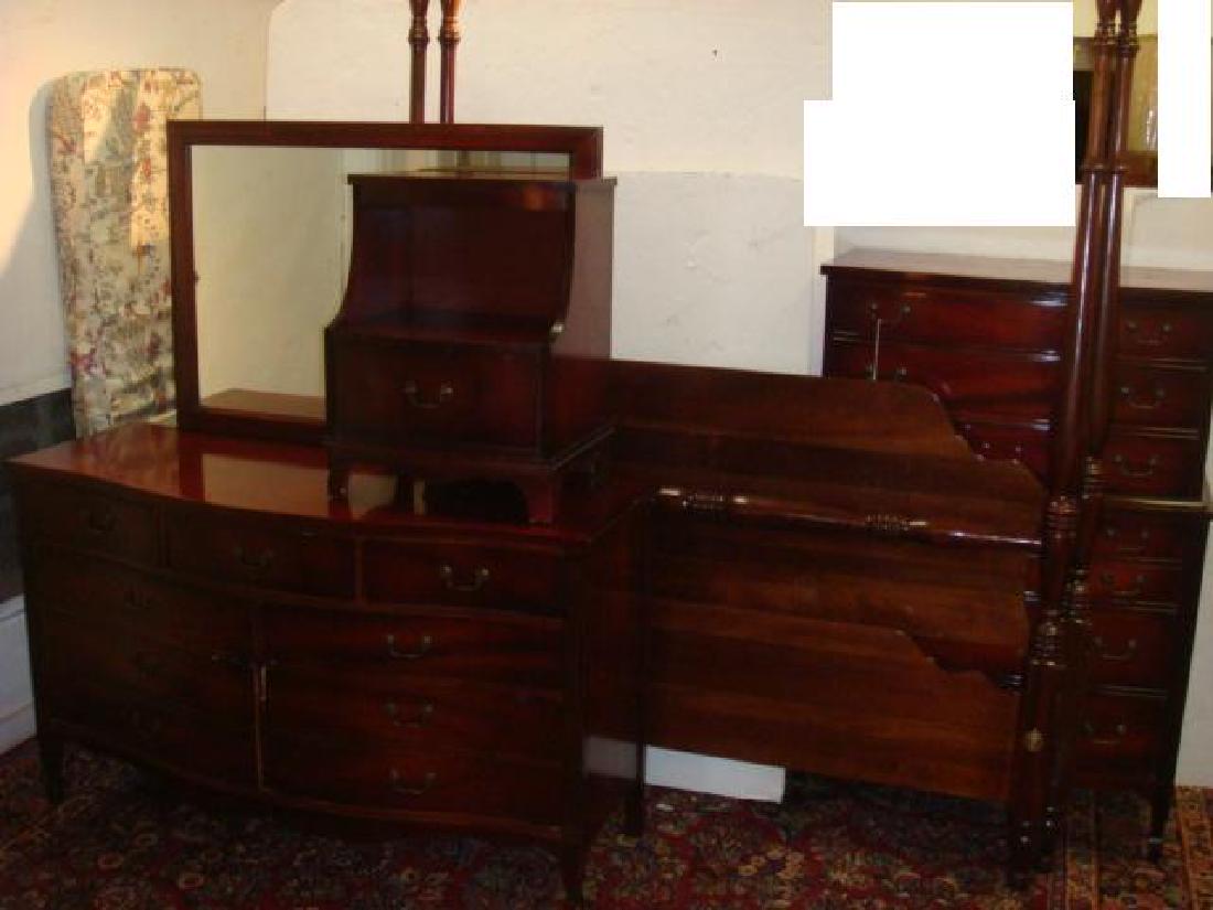 DIXIE FURNITURE Five Piece Bedroom Set, CA 1935