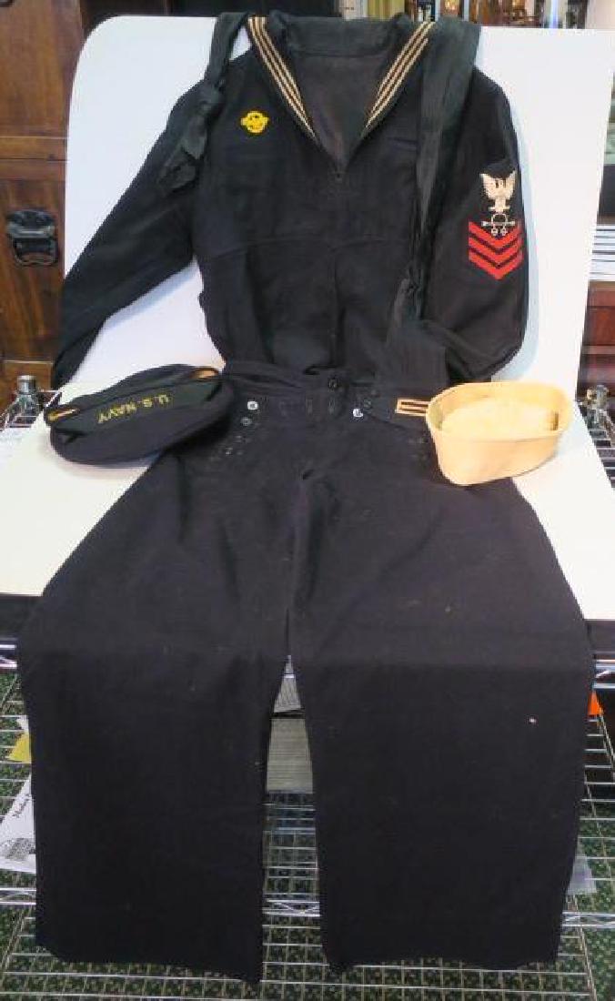Complete US Navy Dress Blue "Cracker Jack" Uniform Dec 09, 2018 Phoebus Auction Gallery in VA