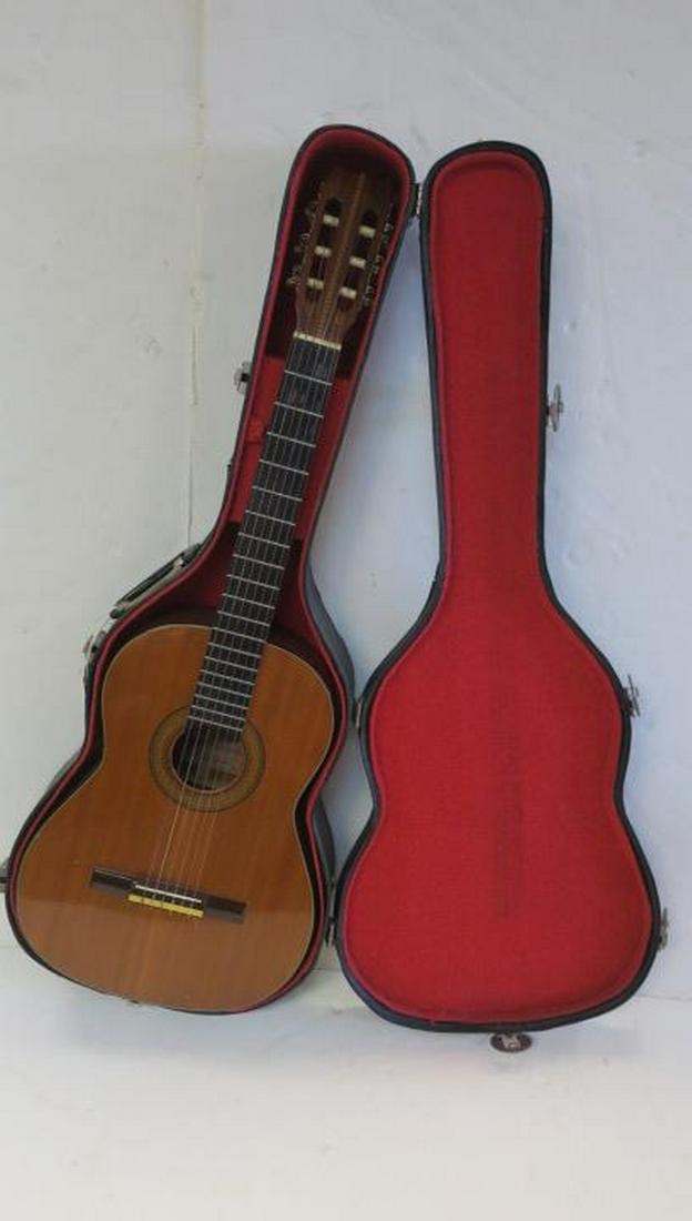 Wilson Acoustic 6 String Guitar-1969:: Wilson Acoustic 6 String Guitar-1969: Label H. Yairi Luther, Classical Guitar, Spruce Top, Mahogany Back and Sides. Decorated Sound Hole & Head. Good condition, Few Minor Nicks. Hand Made in Japan. Wi
