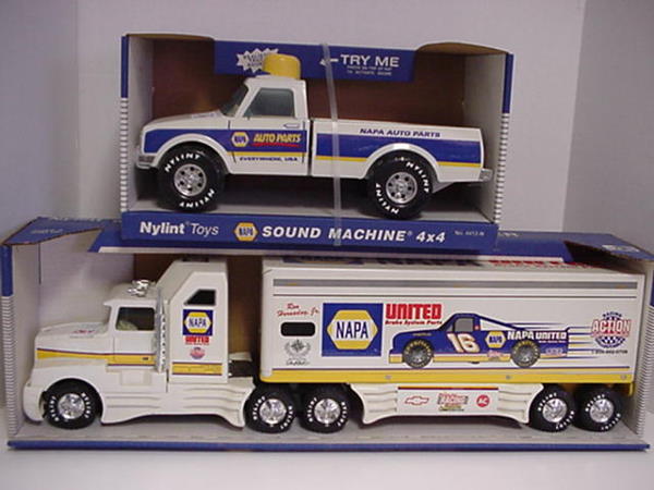Nylint Pickup Delivery Truck and Tractor Trailer: Nylint Pickup Delivery Truck and Tractor Trailer Trucks. Original Boxes.