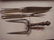Six Assorted Sterling Silver Servers, Carving Set: - 2