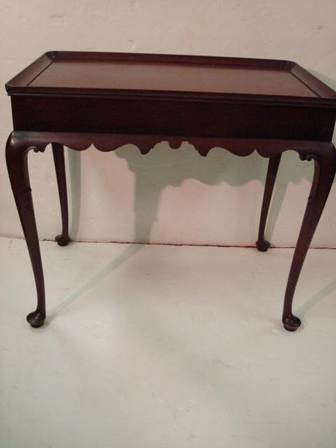 KITTINGER Tray Top CW Reproduction Tea Table