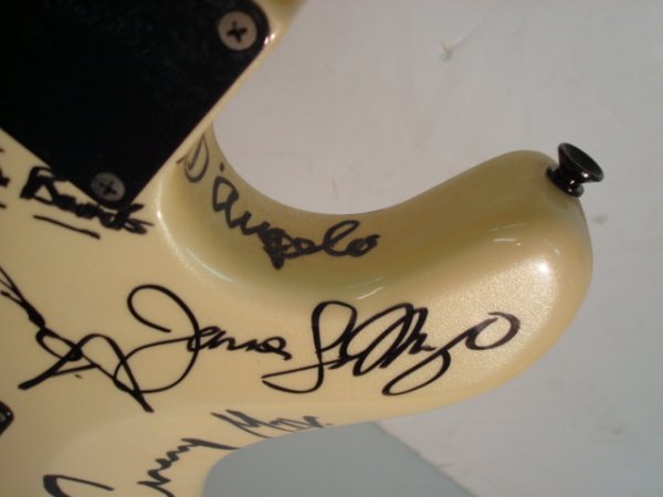 ROBIN Handmade Electric Guitar Signed by 37 Artis - 9