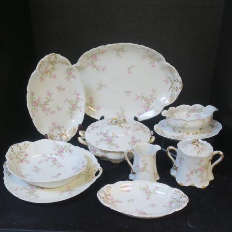 Collection of HAVILAND LIMOGES Serving Pieces: (1 of 3)
