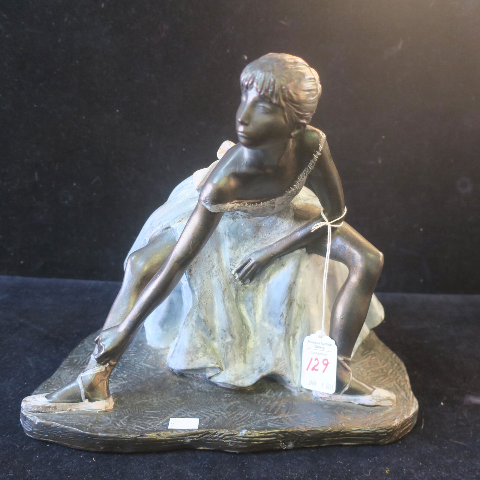 S. EYLANBEFOV ALVA Studios Repro of A DEGAS' Dancer: (1 of 3)