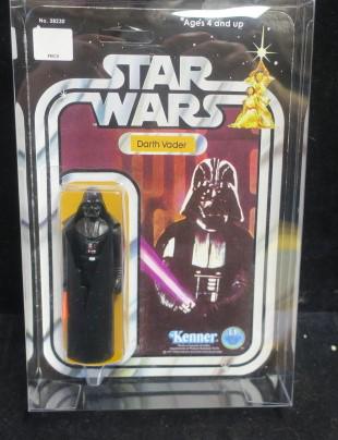 1977 KENNER DARTH VADER Action Figure, Mint on Card: (1 of 6)