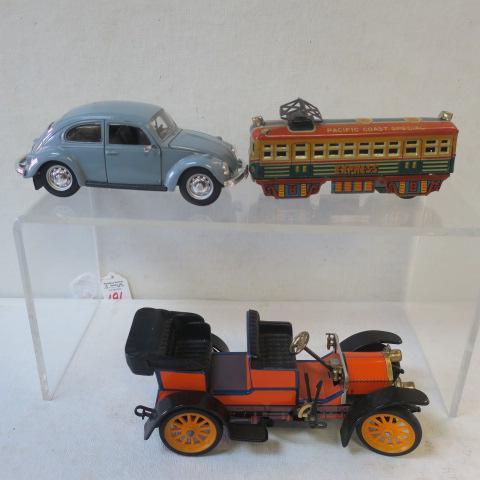 Three Collectible Model Vehicles: (1 of 4)