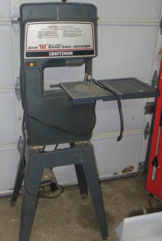 SEARS CRAFTSMAN 12" Drive  Band Saw-Sander: (1 of 3)