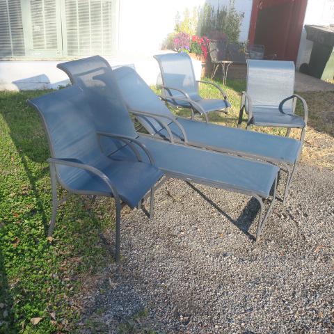 SET OF POOL FURNITURE: (1 of 4)