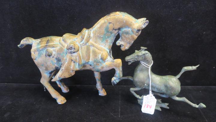 Bronze Horse Sculpture GANSU and TANG HORSES: (1 of 3)