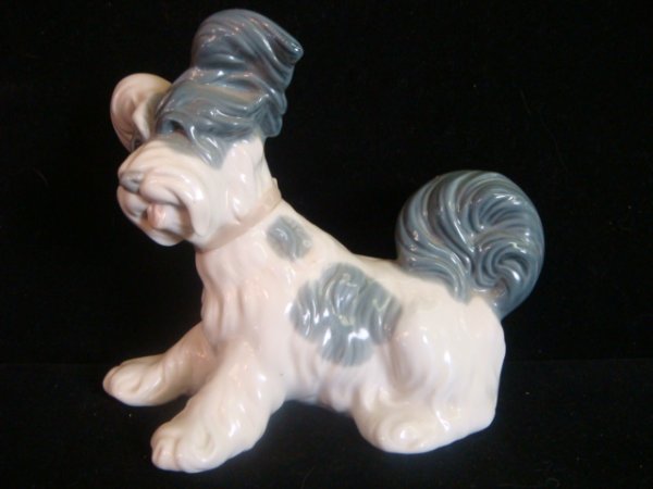 LLADRO Skye Terrier Dog Figurine