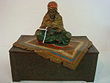 Austria Bronze Figural Cigarette Box, Matchbox Ho - 2