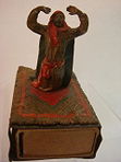 Austria Bronze Figural Cigarette Box, Matchbox Ho - 3