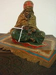 Austria Bronze Figural Cigarette Box, Matchbox Ho - 5