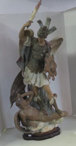 LLADRO, "ST MICHAEL" SALVADOR FURIO, 1978 #137/1500: (1 of 8)