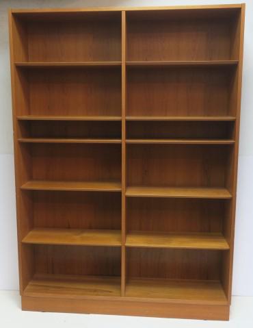 HUNDEVAD DANISH MADE Teak 10 Shelf Bookcase: (1 of 4)