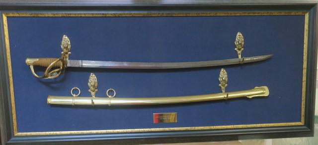 US Army Model 1860 Light Cavalry Saber Replica: (1 of 3)