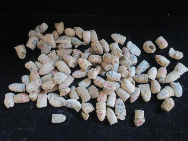 CIVIL WAR DUG, 105 Bullets Spotsylvania Court House: (1 of 3)