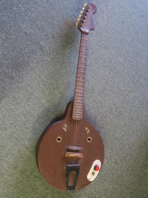 Hand Made WHATIZIT-06 Stringed Electric Guitar: Six (1 of 3)