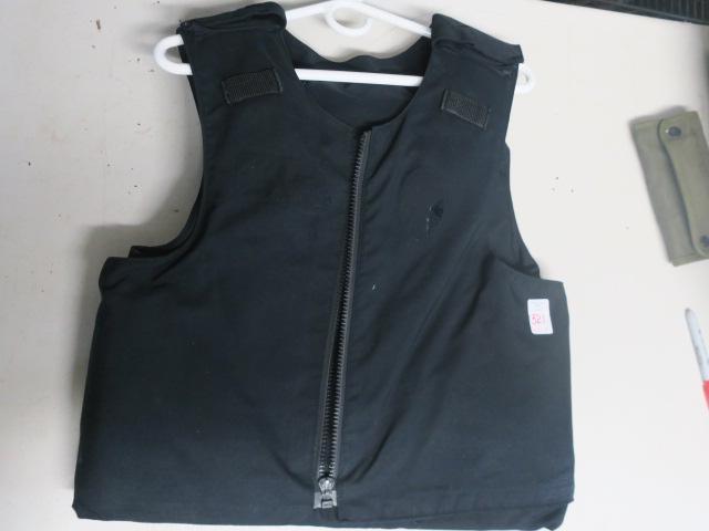 PT ARMOR Bullet Proof Vest, Level 2A Vest, SZ 18: Black (1 of 2)