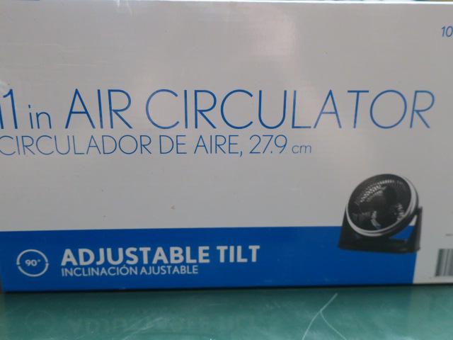 11" Air Circulator with Three Speed Control: (1 of 2)