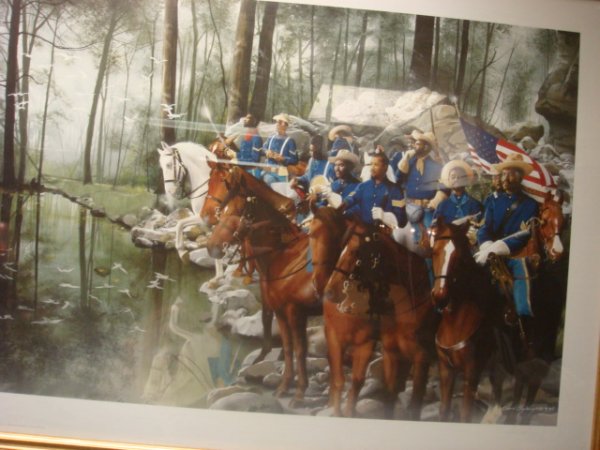 EDWARD CLAY WRIGHT Buffalo Soldier Print