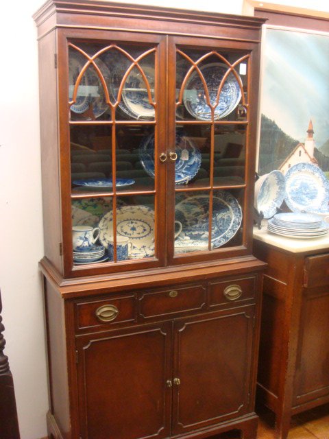 15 1930 S Mahogany Duncan Phyfe Small China Cabinet Mar 21