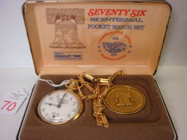 1976 bicentennial cheap pocket watch