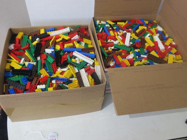 Eighteen Pounds of LEGO BLOCKS: (1 of 3)