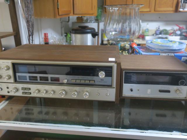 SANSUI QRX 7500A RECEIVER & REVERB AMPLIFIER RA500 (1 of 5)
