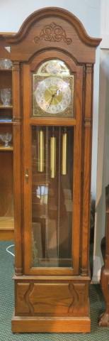 HOWARD MILLER "TEMPEST FUGIT" Tall Case Clock: (1 of 3)