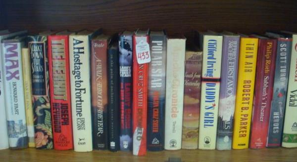 Twenty Books, First Editions 20th C. Novels: Twenty Books, First Editions 20th C. Novels: Gore Vidal, Scott Turow, Philip Roth, Clifford Irving, Larry Bond, Frederick Forsyth. (25-50)