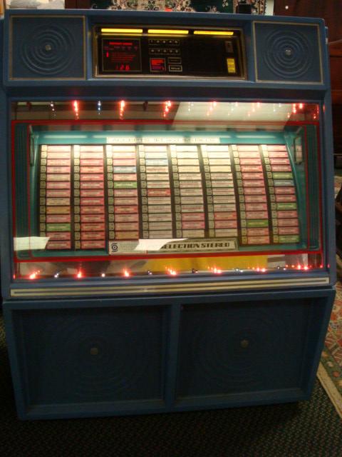 AMI Model R-88 Jukebox:: AMI Model R-88 Jukebox: American Jukebox with 200 Selections in Good Working Order.53"T X 41"W X 26"D. (500-800)