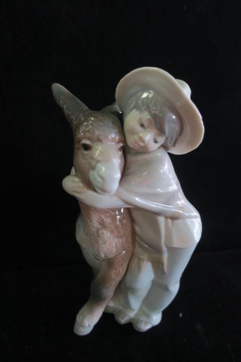 LLADRO Figurine, PLATERO and MARCELINO: (1 of 3)